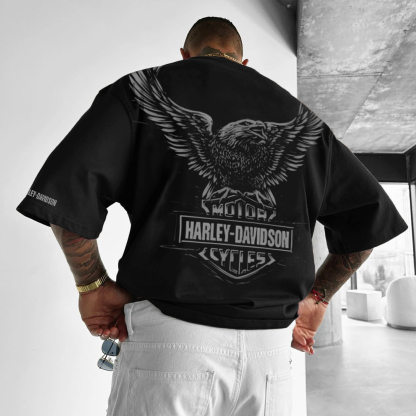  Motorcycles Printed Oversized Unisex T-shirts