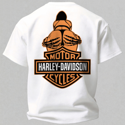  Motorcycles Printed Oversized Unisex T-shirt