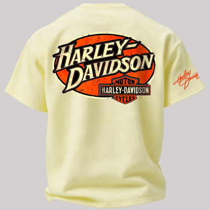  Motorcycles Printed Oversized Unisex T-shirt