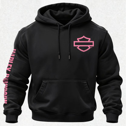  Motorcycles Printed Fleece-lined Unisex Hoodie