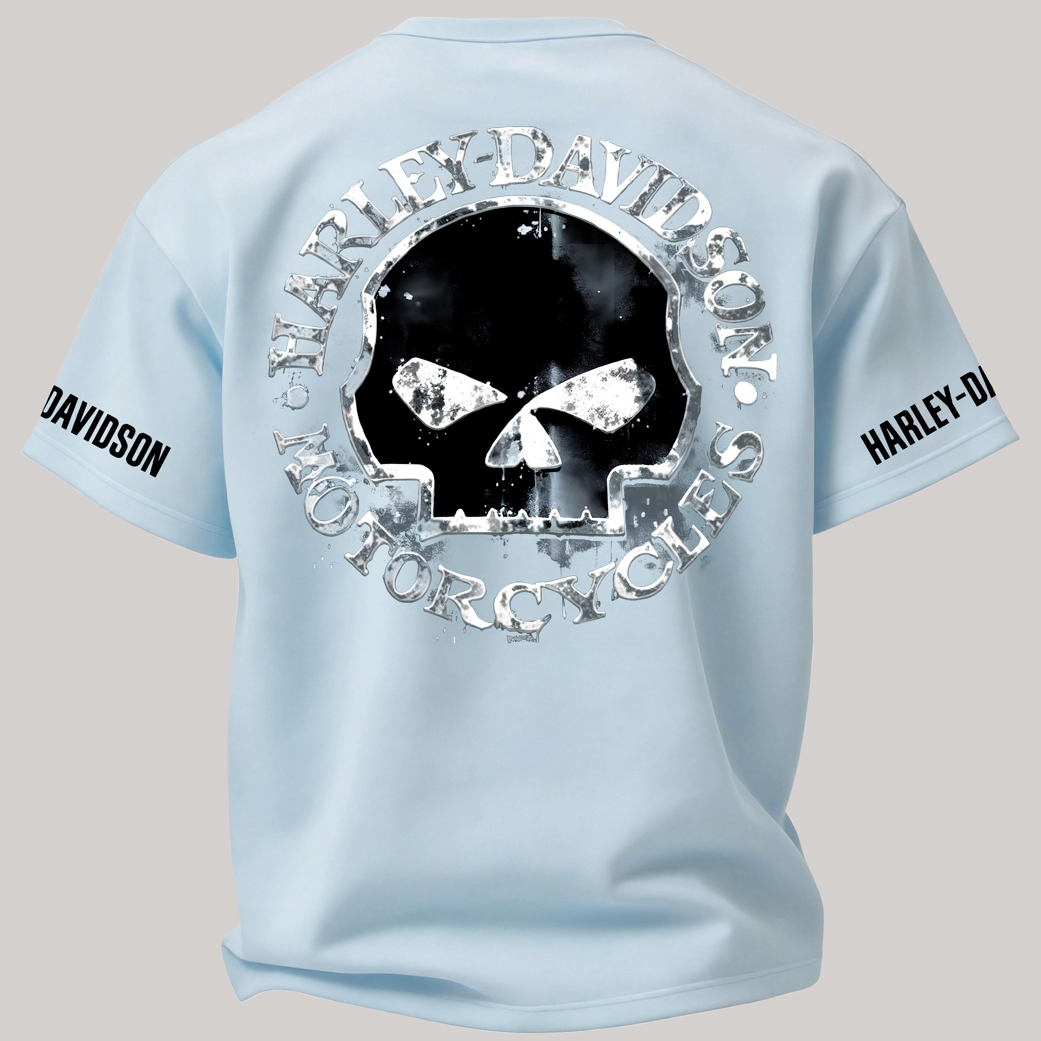  Motorcycles Printed Oversized Unisex T-shirt