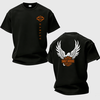  Motorcycles Printed Unisex Oversized T-shirts