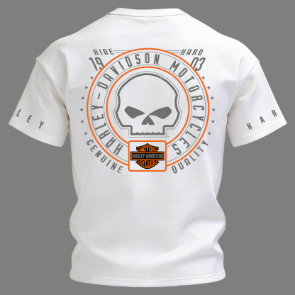  Motorcycles Printed Unisex Oversized T-shirt