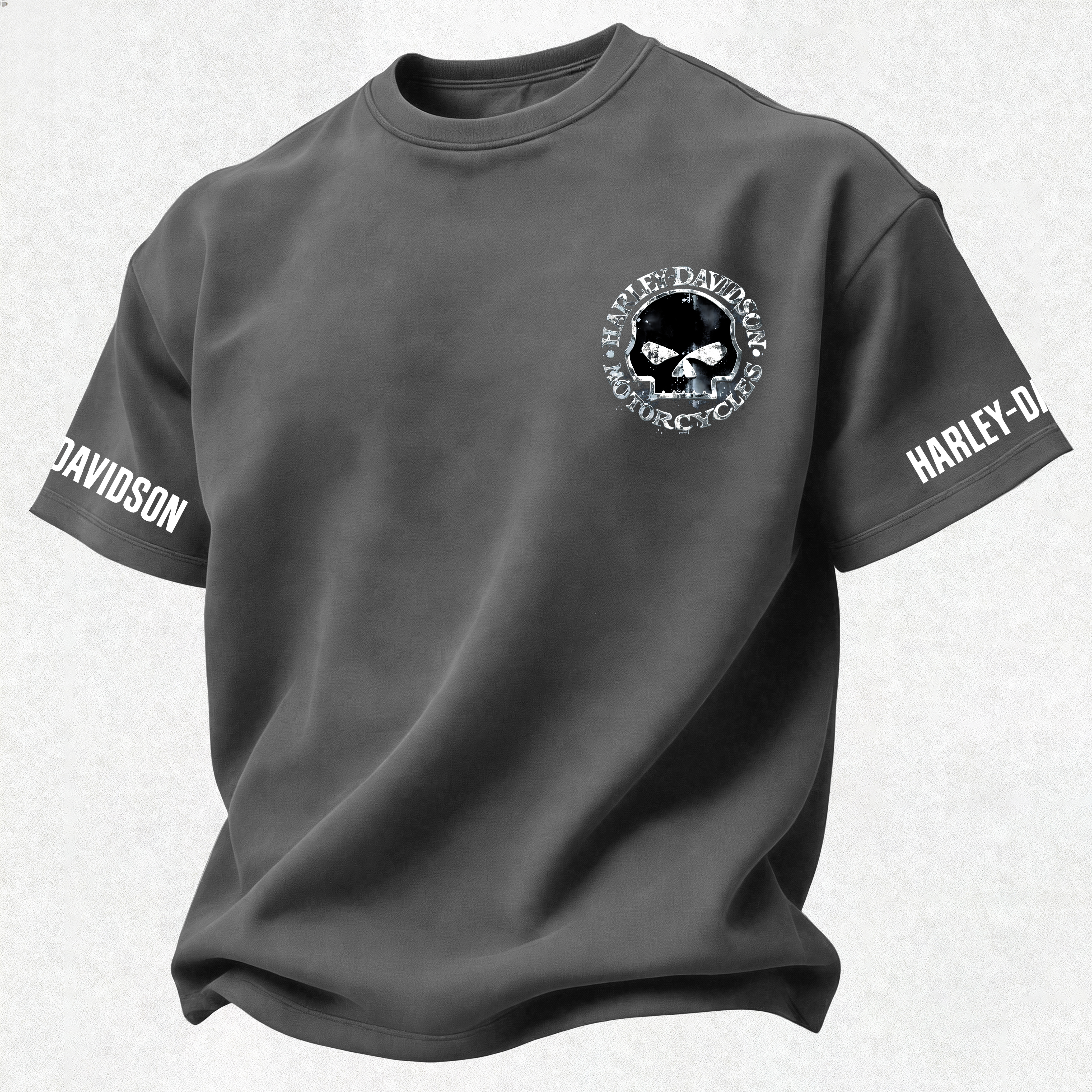  Motorcycles Printed Oversized Unisex T-shirt