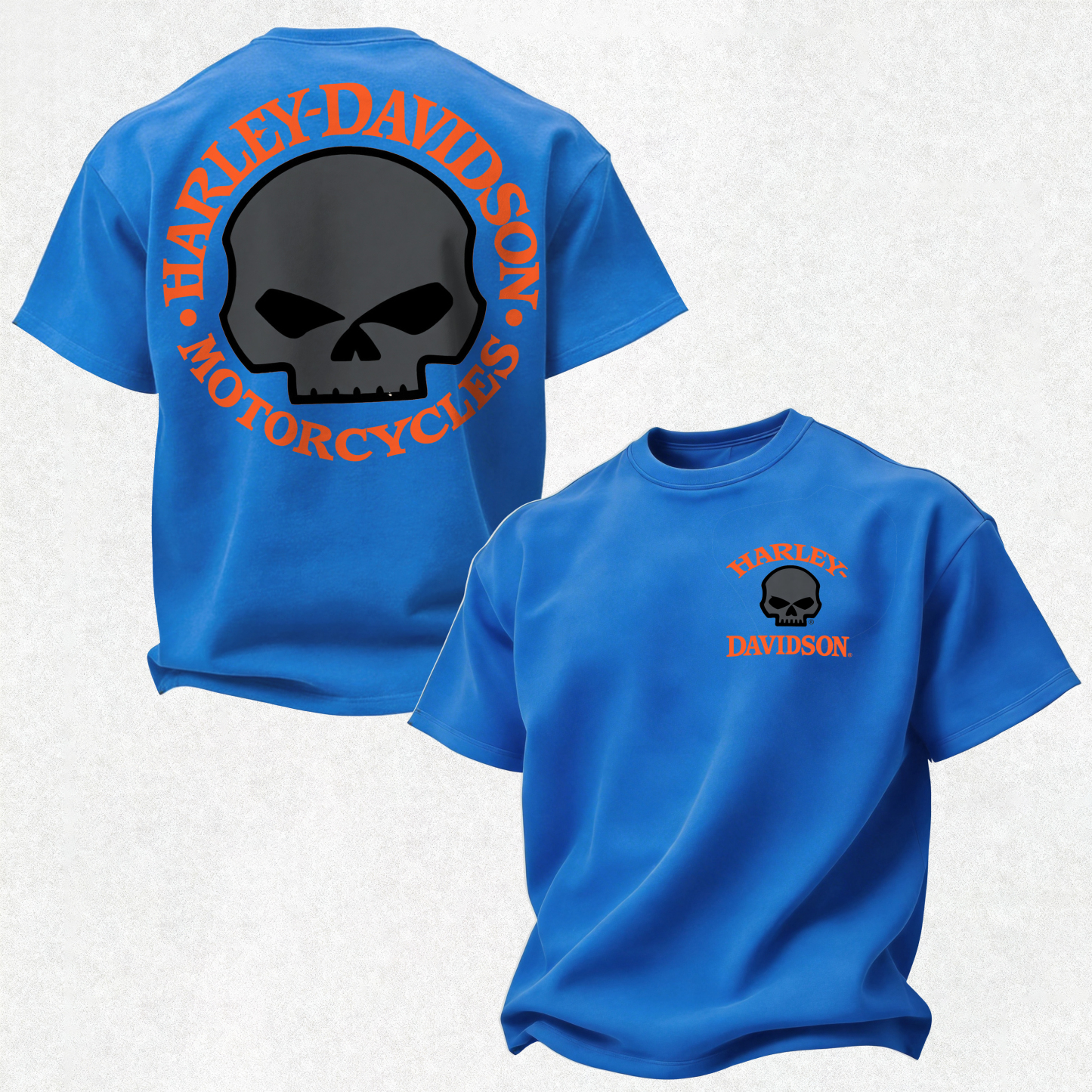  Motorcycles Printed Oversized Unisex T-shirt