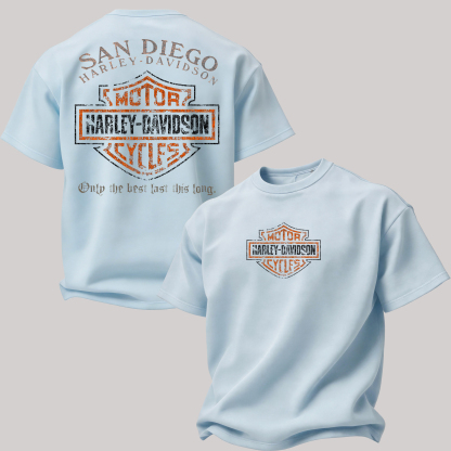  Motorcycles Printed Oversized Unisex T-shirt