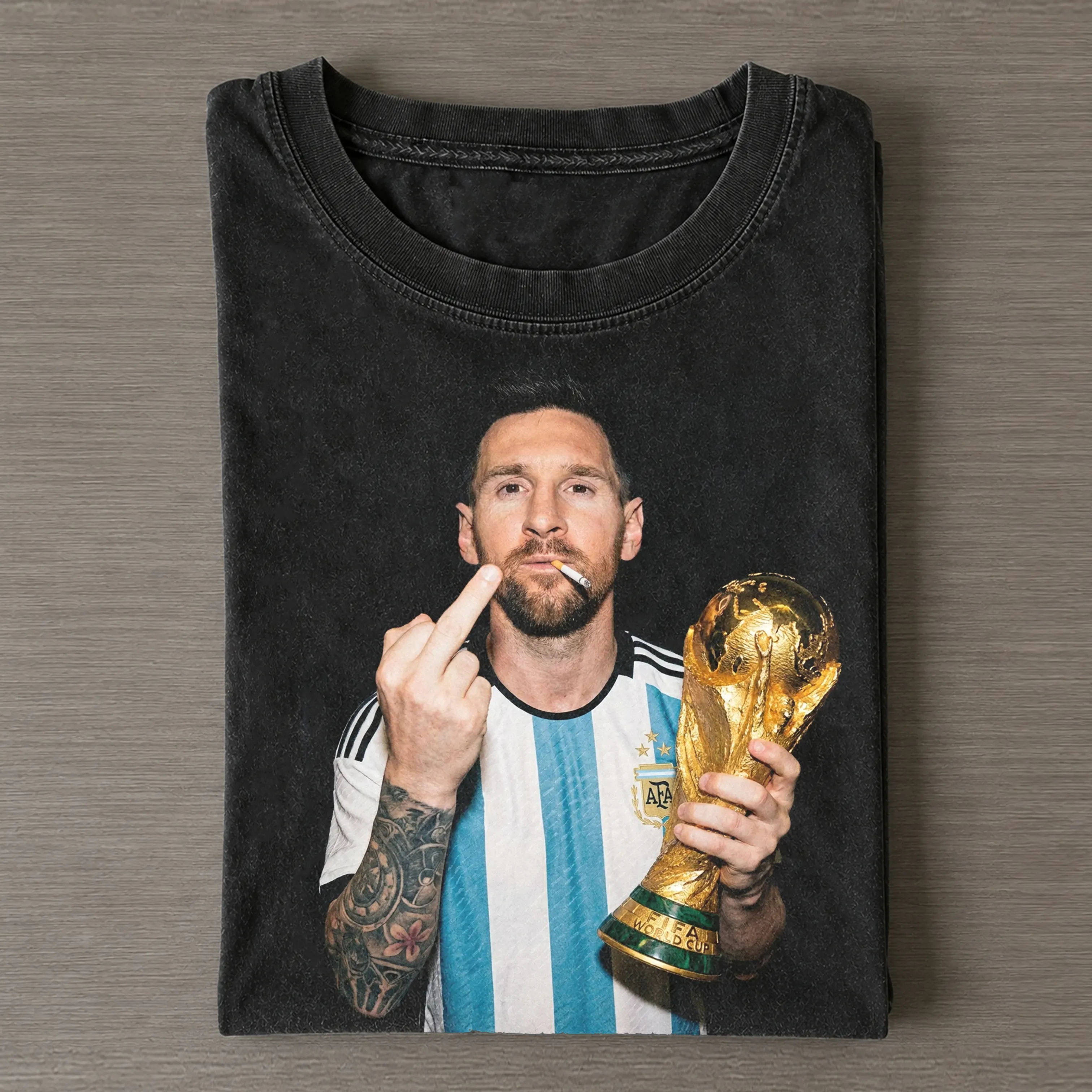 SOUTH AMERICA FOOTBALL GLORY MOMENT VINTAGE TEE