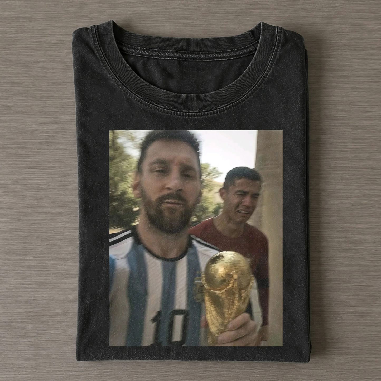 SOUTH AMERICA FOOTBALL GLORY MOMENT VINTAGE TEE