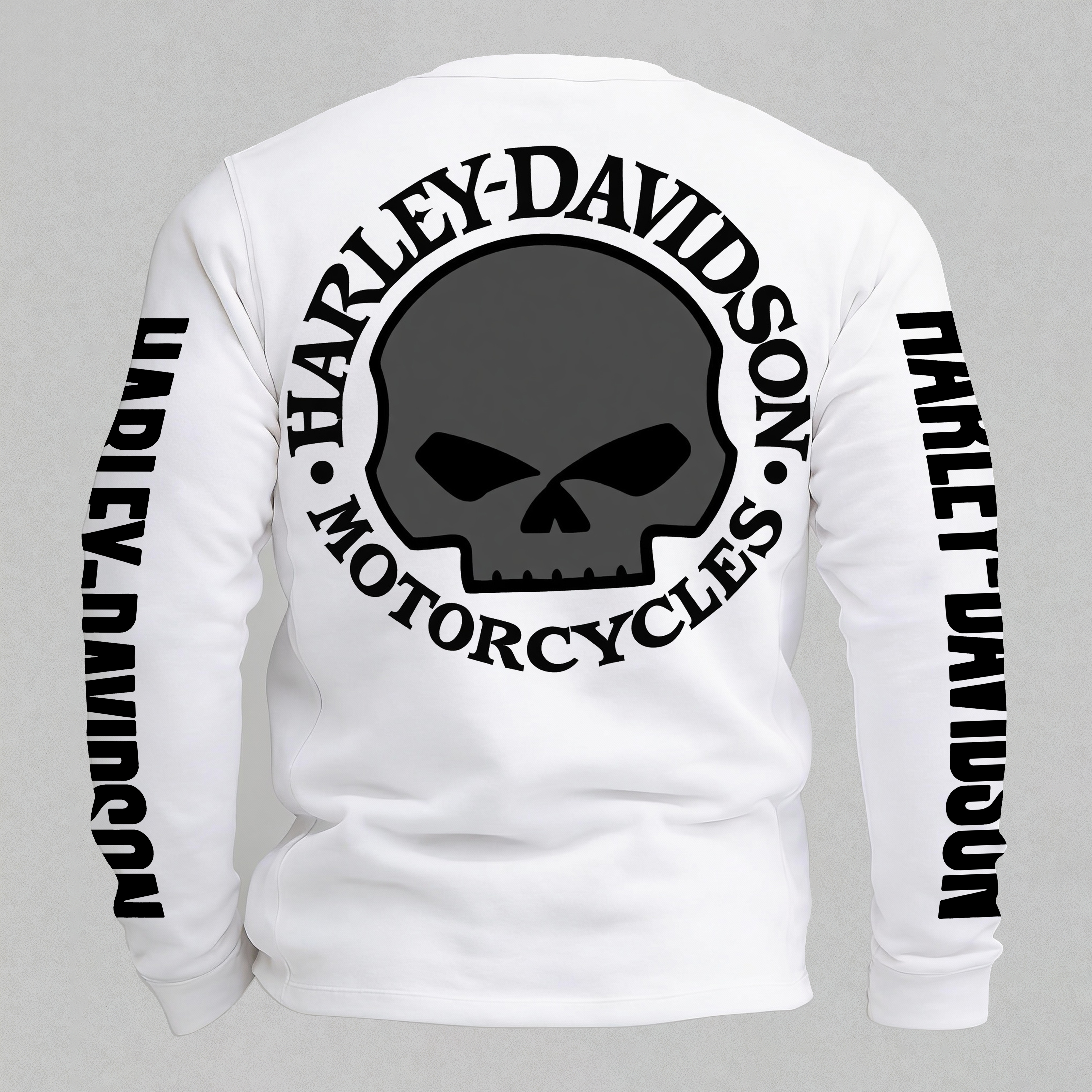  Motorcycles Printed Long Sleeves Men's T-shirt