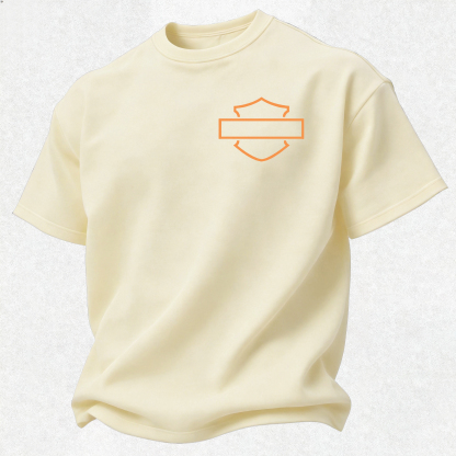  Motorcycles Printed Oversized Unisex T-shirt