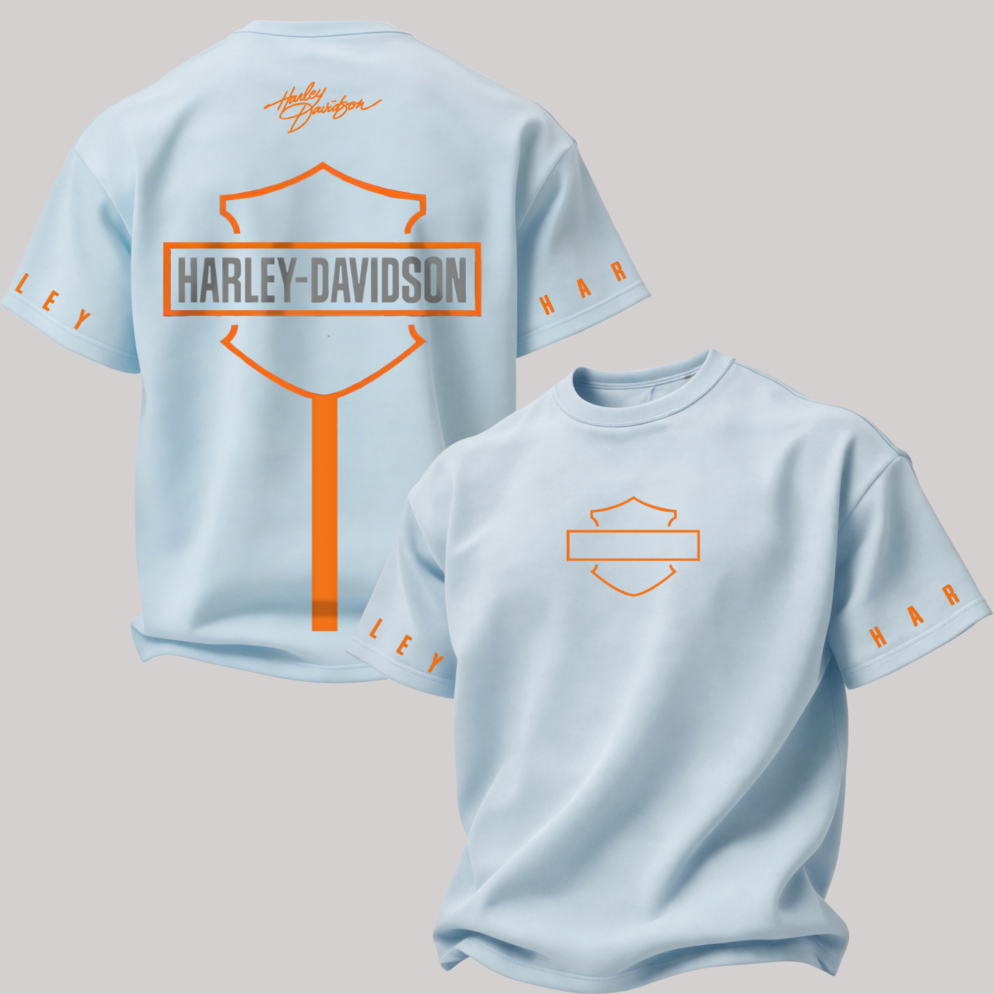  Motorcycles Printed Oversized Unisex T-shirt