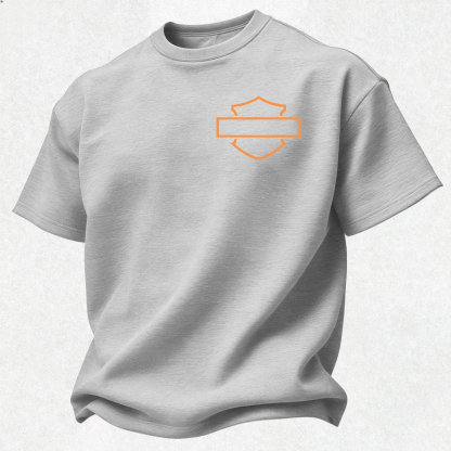  Motorcycles Printed Oversized Unisex T-shirt