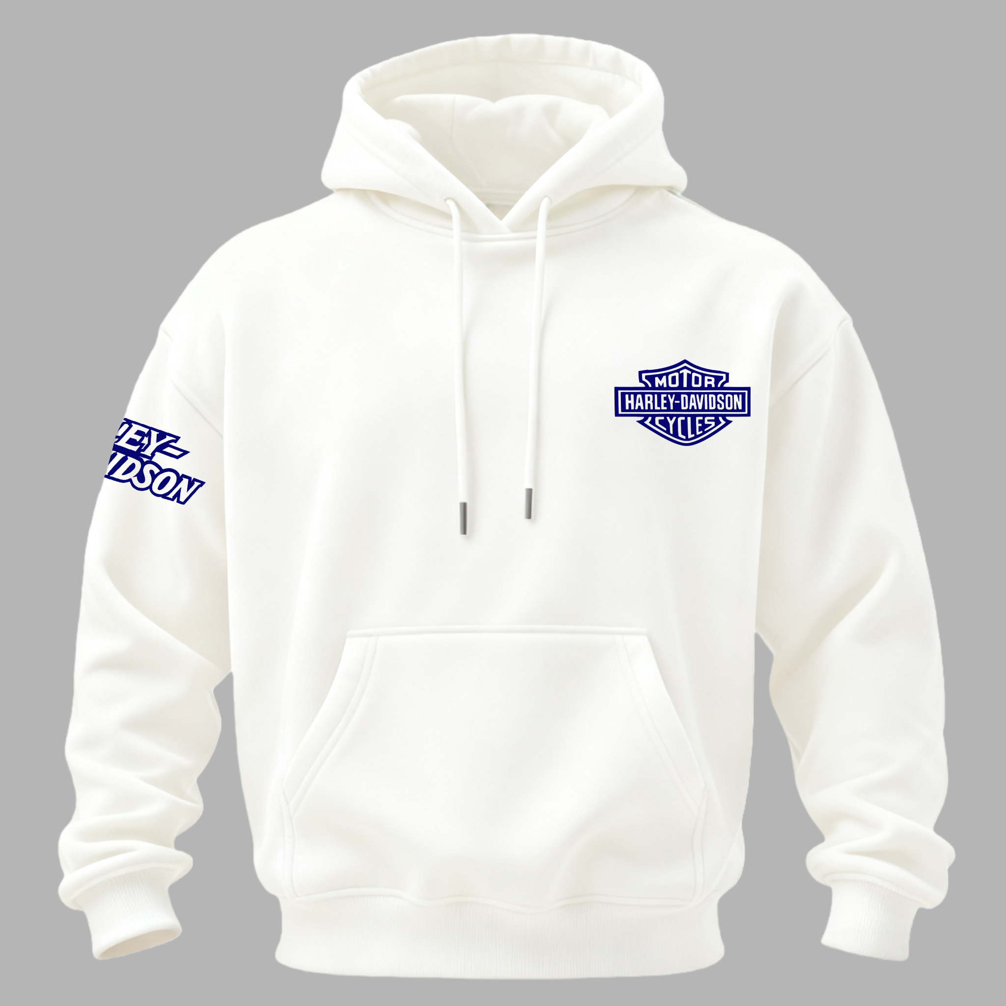  Motorcycles Printed Fleece-lined Unisex Hoodie