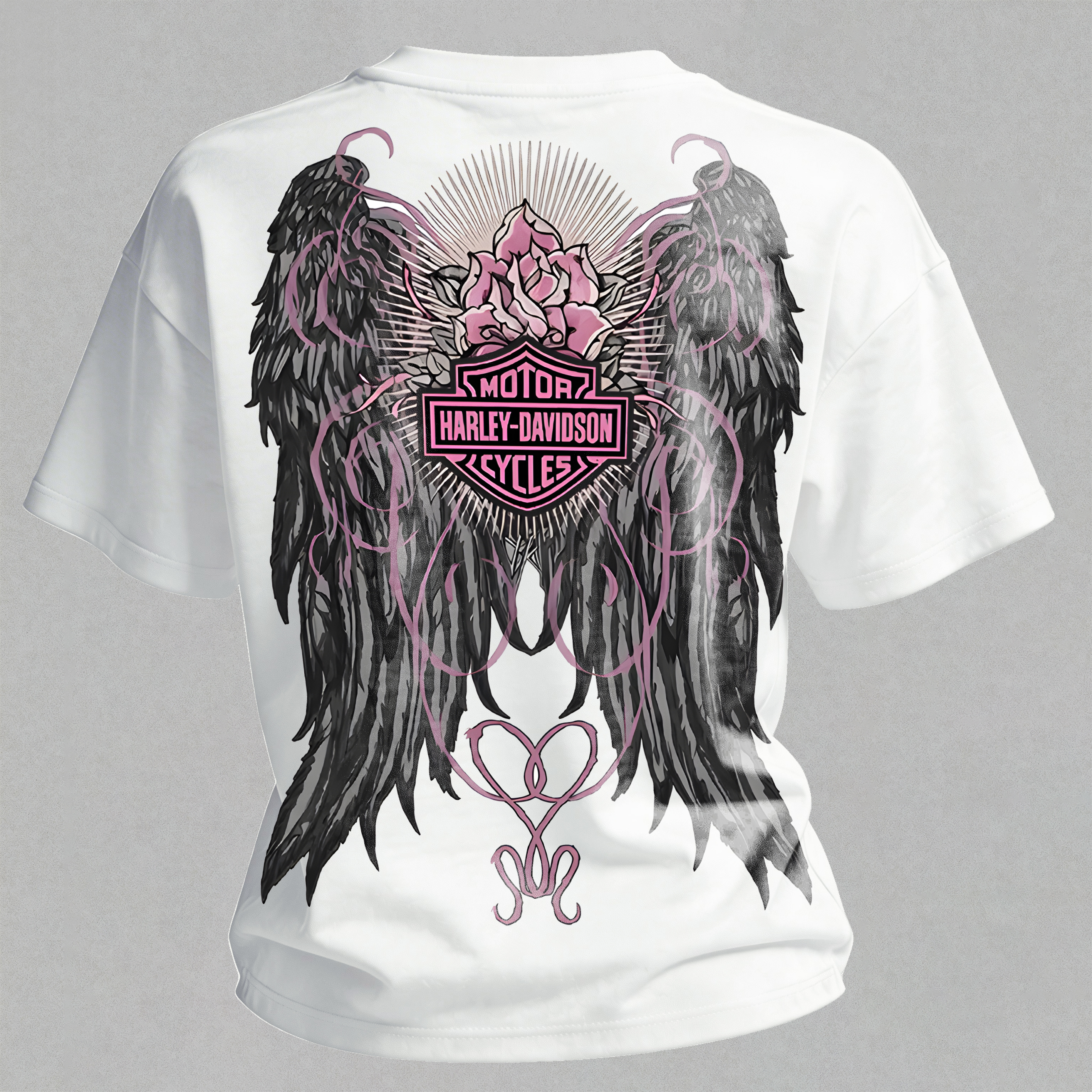  Motorcycles Printed V-Neck Women's T-shirt