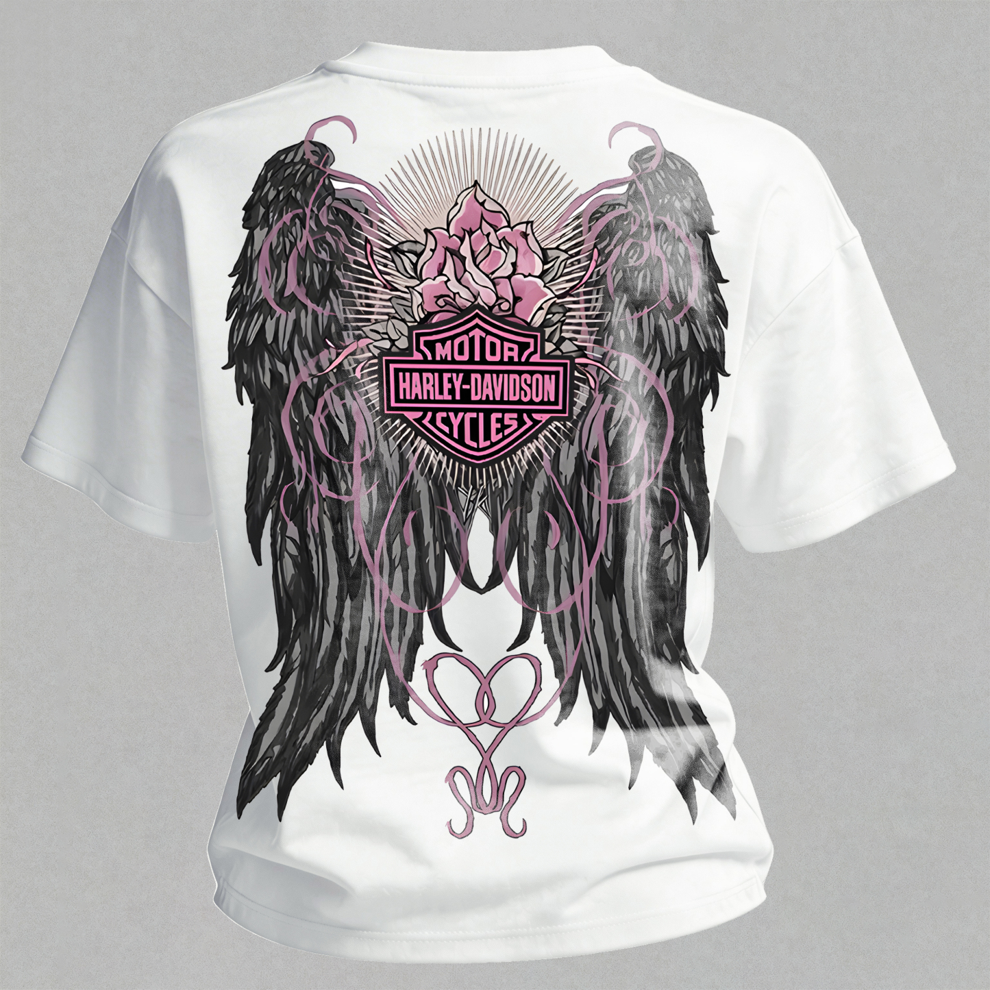  Motorcycles Printed V-Neck Women's T-shirt