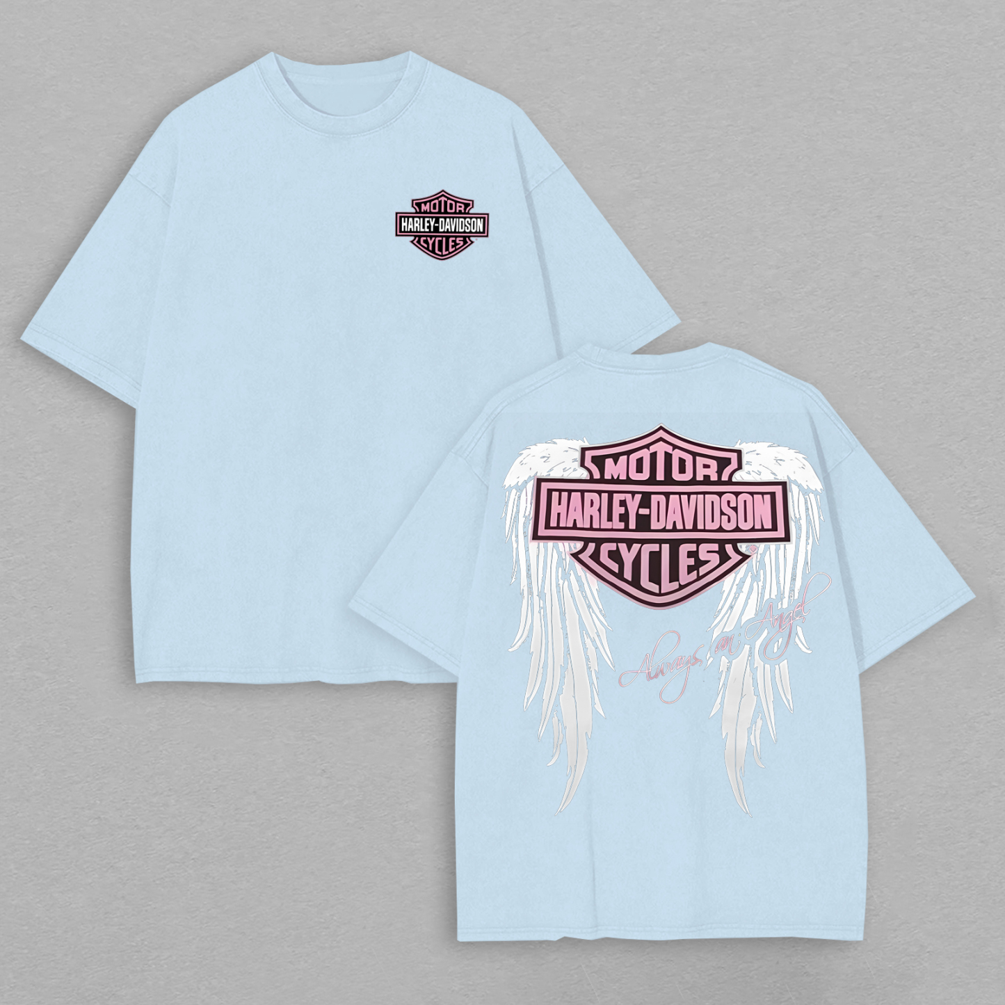  Motorcycles Printed Oversized Unisex T-shirt