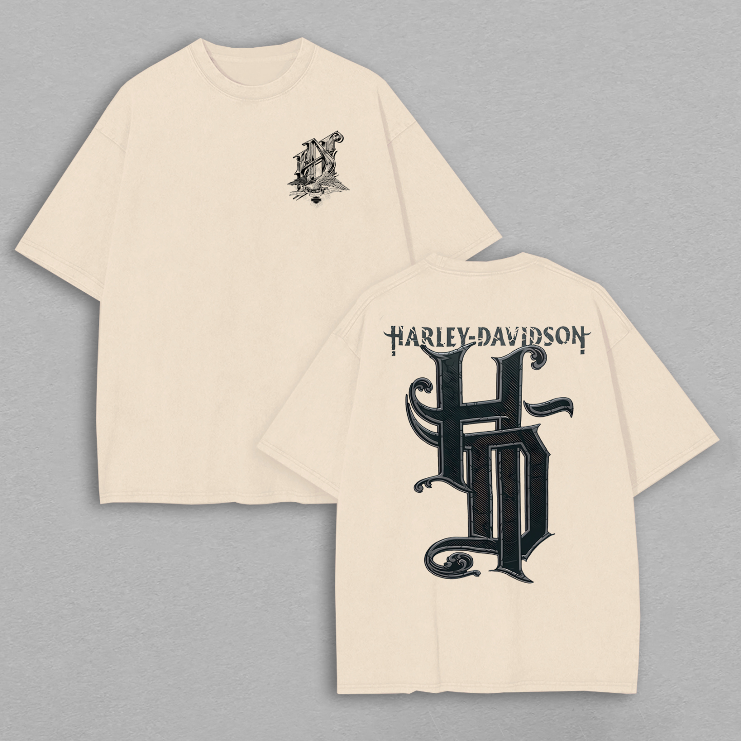  Printed Oversized Unisex T-shirt