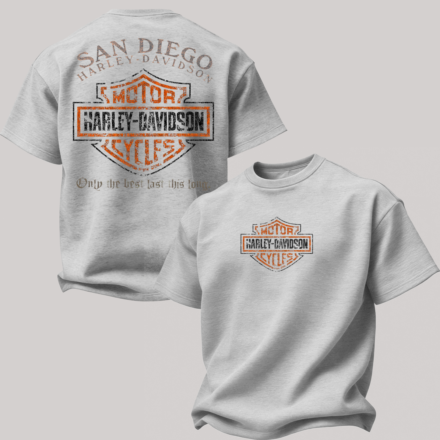  Motorcycles Printed Oversized Unisex T-shirt