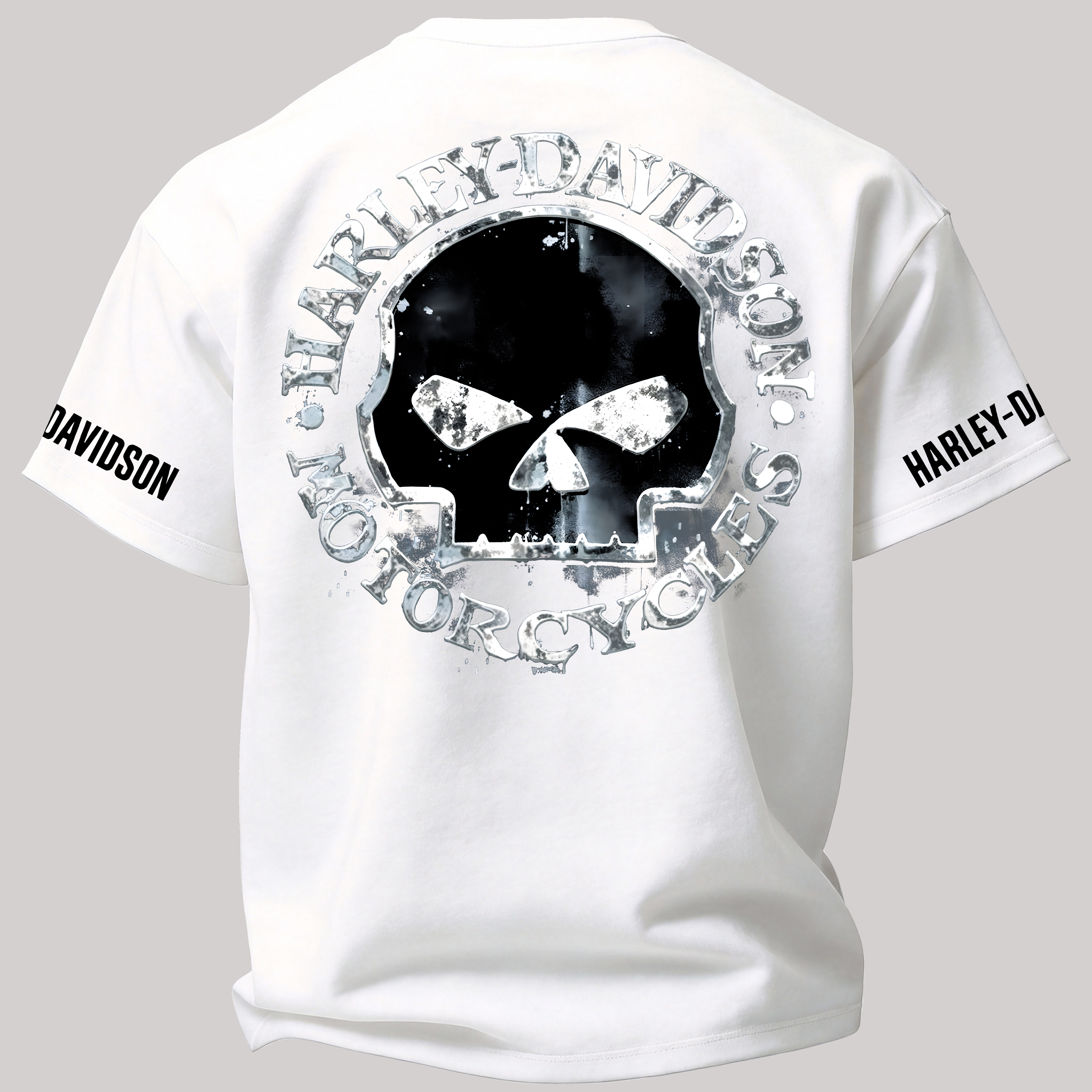  Motorcycles Printed Oversized Unisex T-shirt