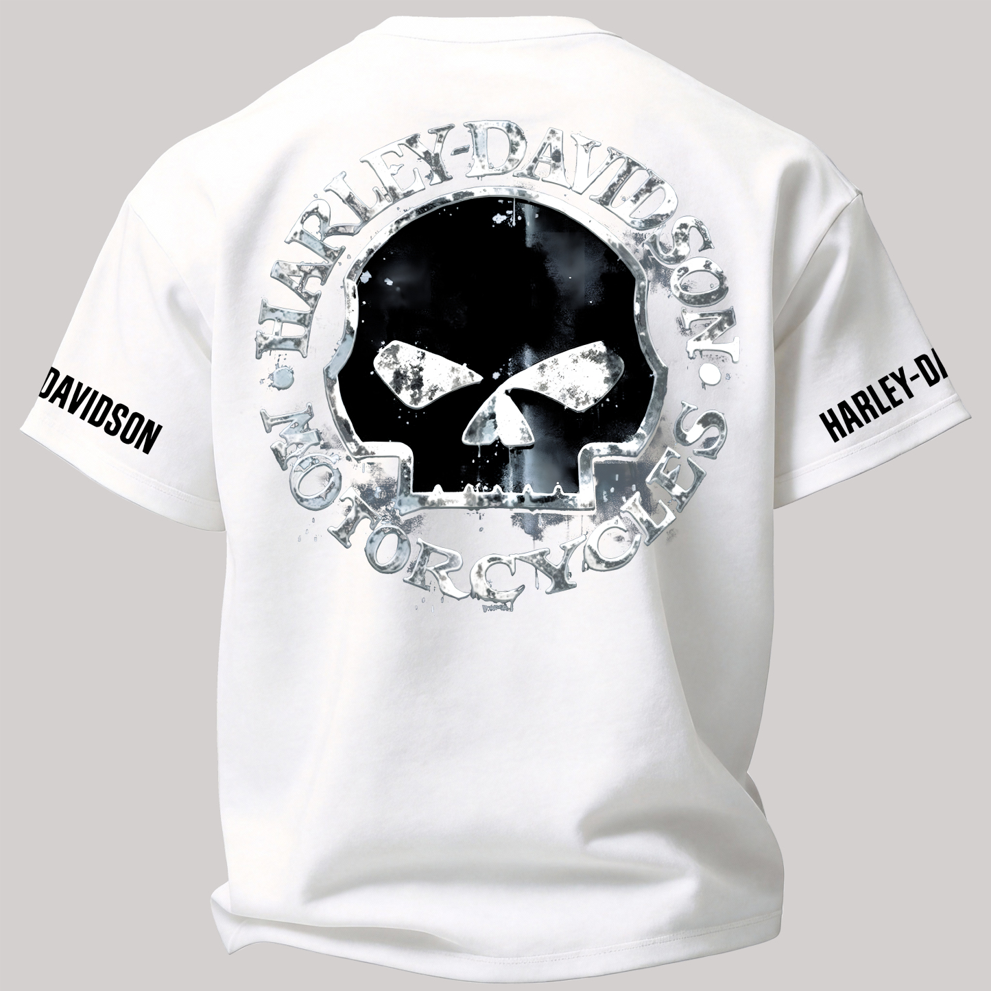  Motorcycles Printed Oversized Unisex T-shirt