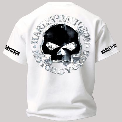  Motorcycles Printed Oversized Unisex T-shirt