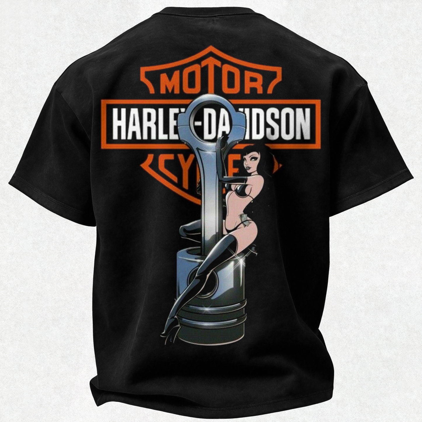  Motorcycles Printed Oversized Unisex T-shirt