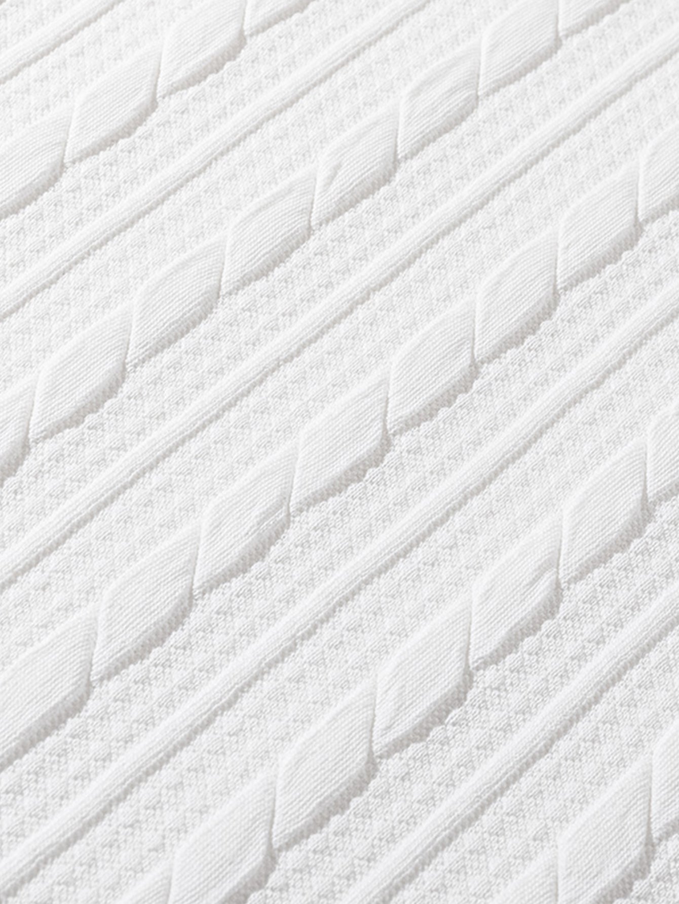 Relax Fit Twist Jacquard Crew Neck Sweatshirt & Twisted Jacquard Straight Leg Pants