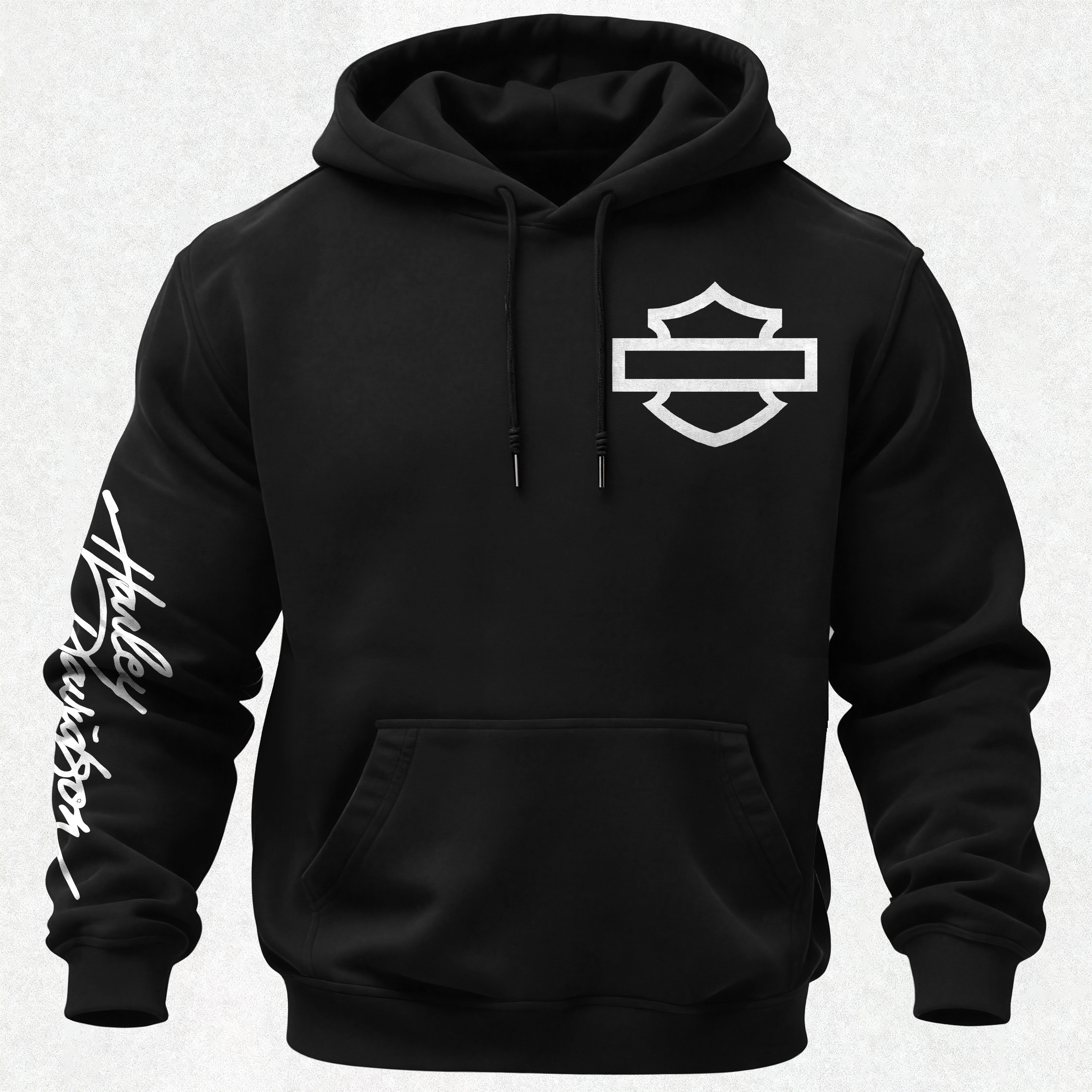  Motorcycles Printed Fleece-lined Unisex Hoodie