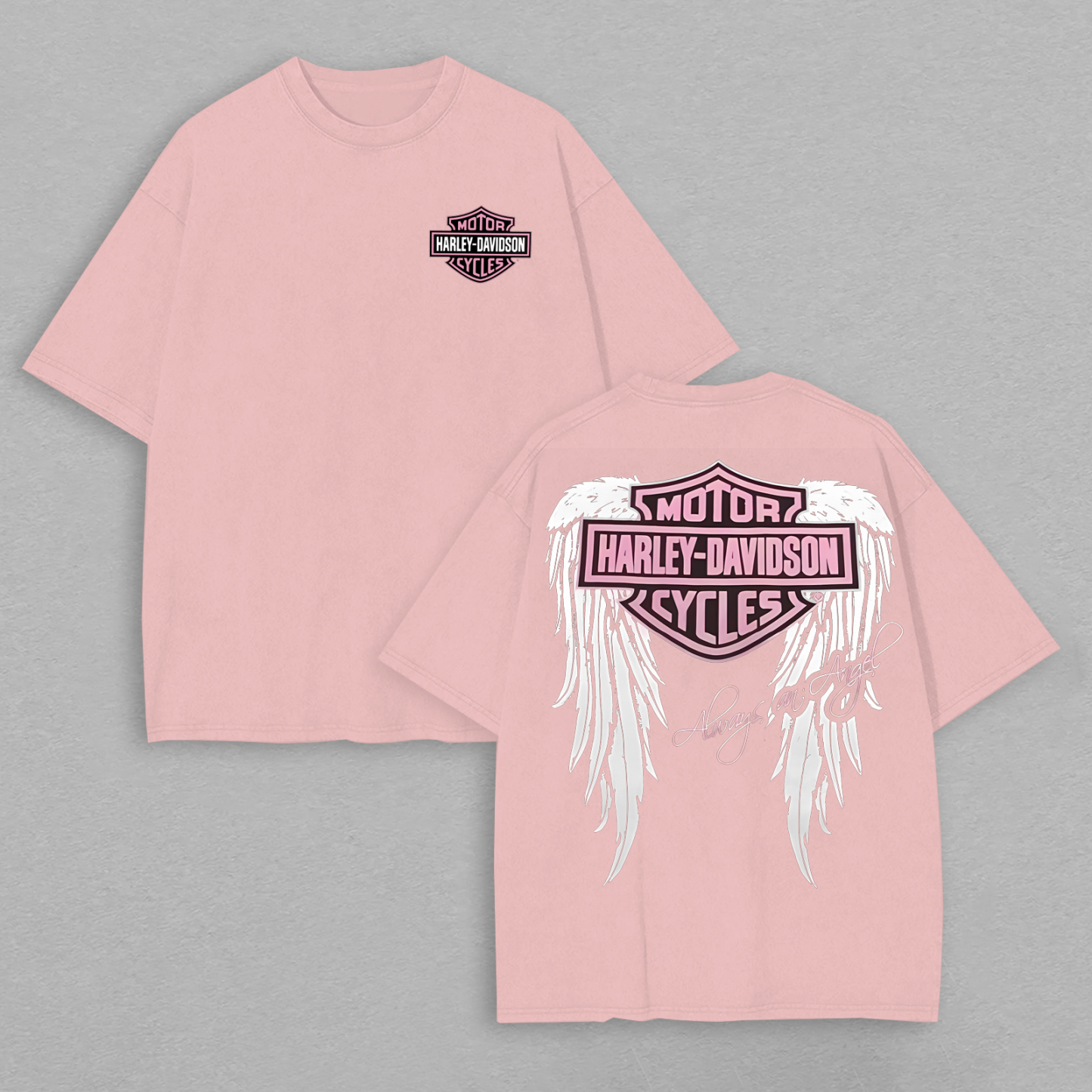  Motorcycles Printed Oversized Unisex T-shirt