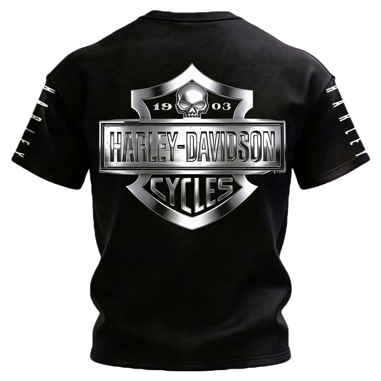  Motorcycles Printed Unisex Oversized T-shirt