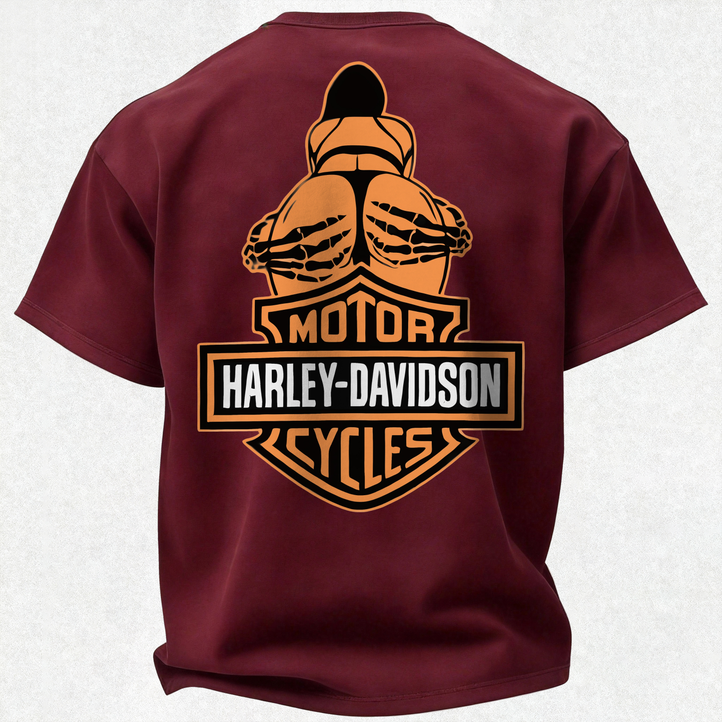  Motorcycles Printed Oversized Unisex T-shirt