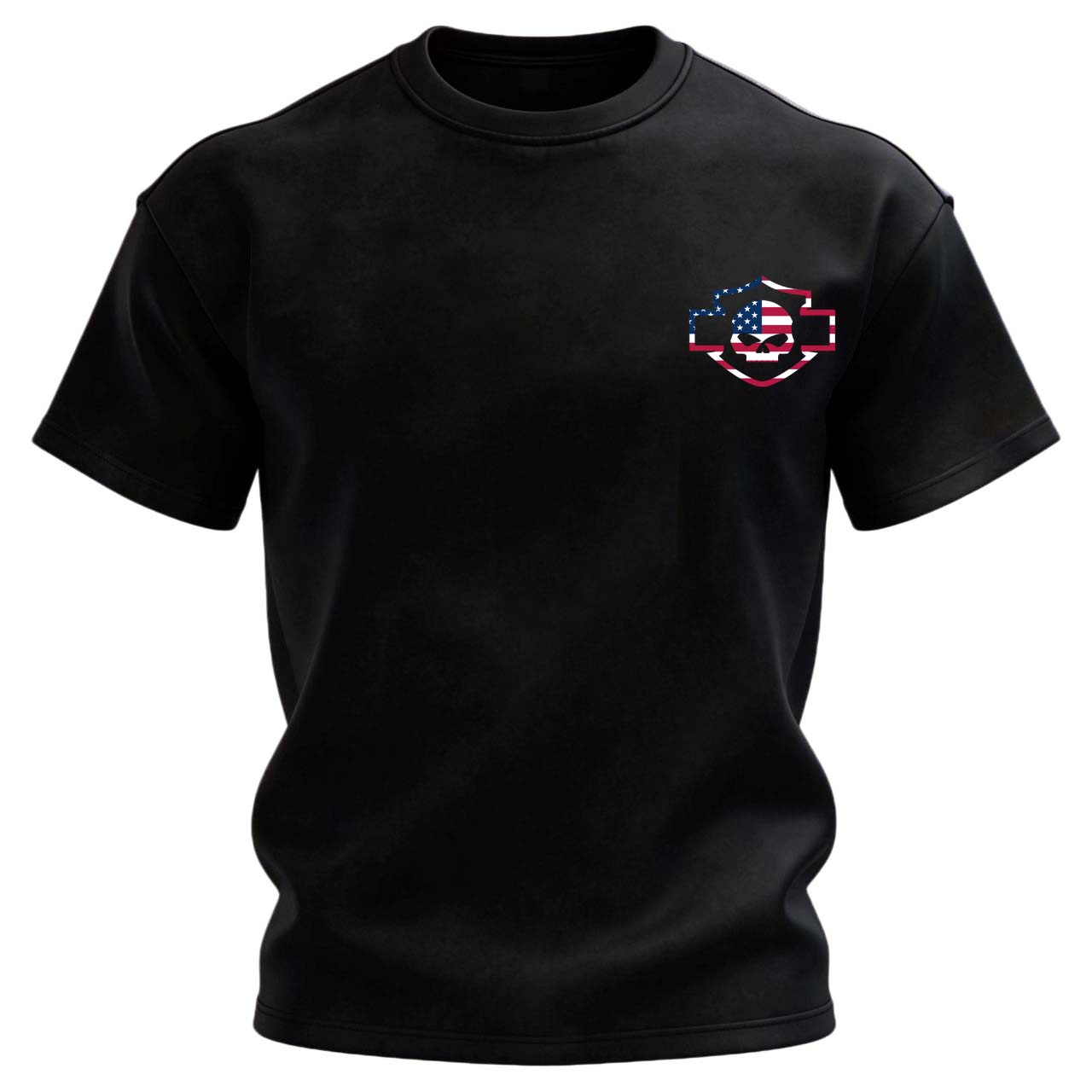  Skull Printed Unisex Oversized T-shirt