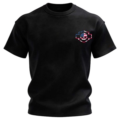  Skull Printed Unisex Oversized T-shirt