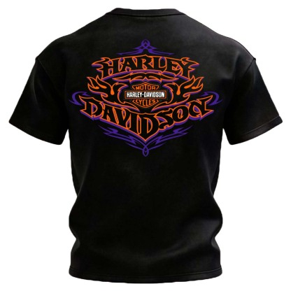  Motorcycles Printed Unisex Oversized T-shirt