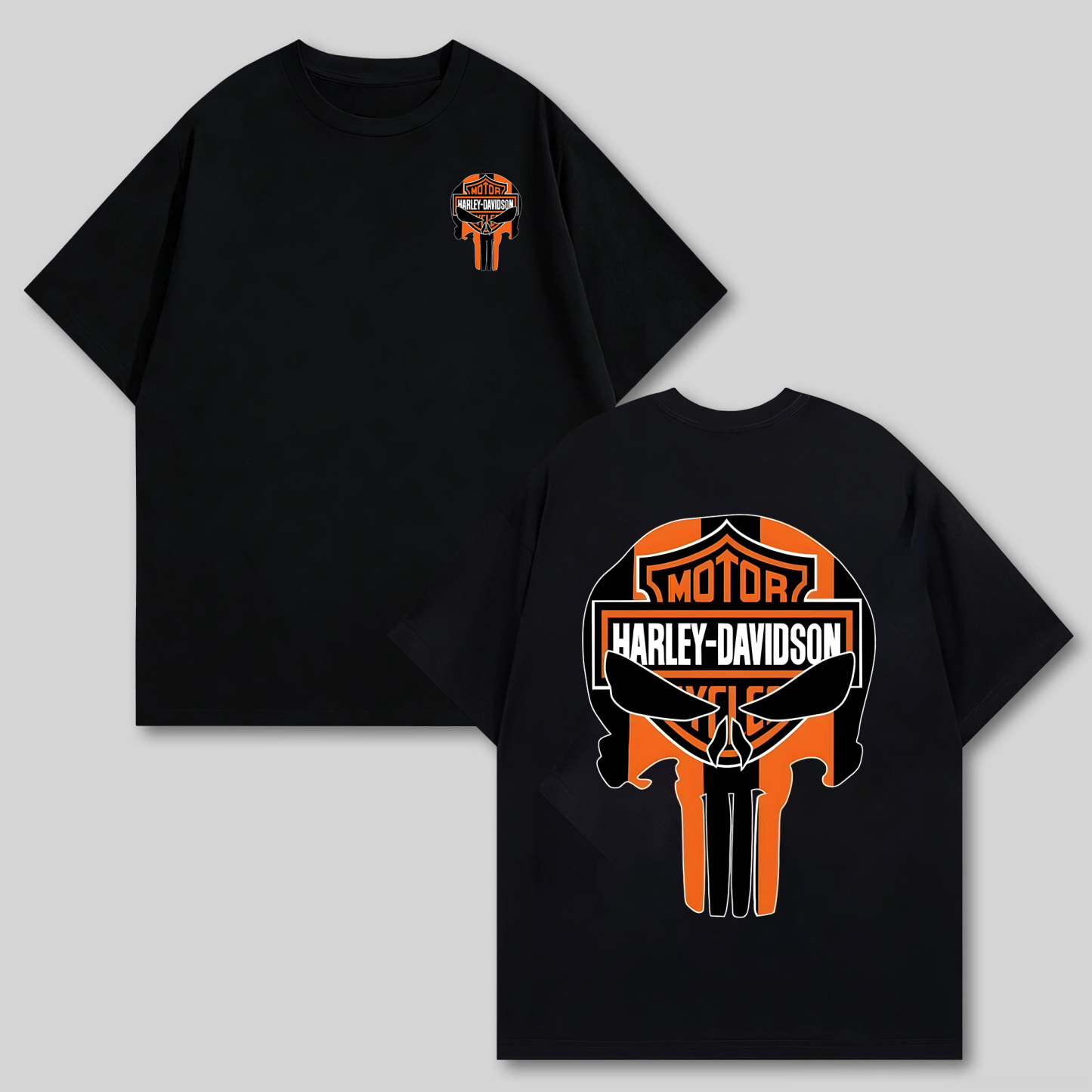  Motorcycles Printed Oversized Unisex T-shirt