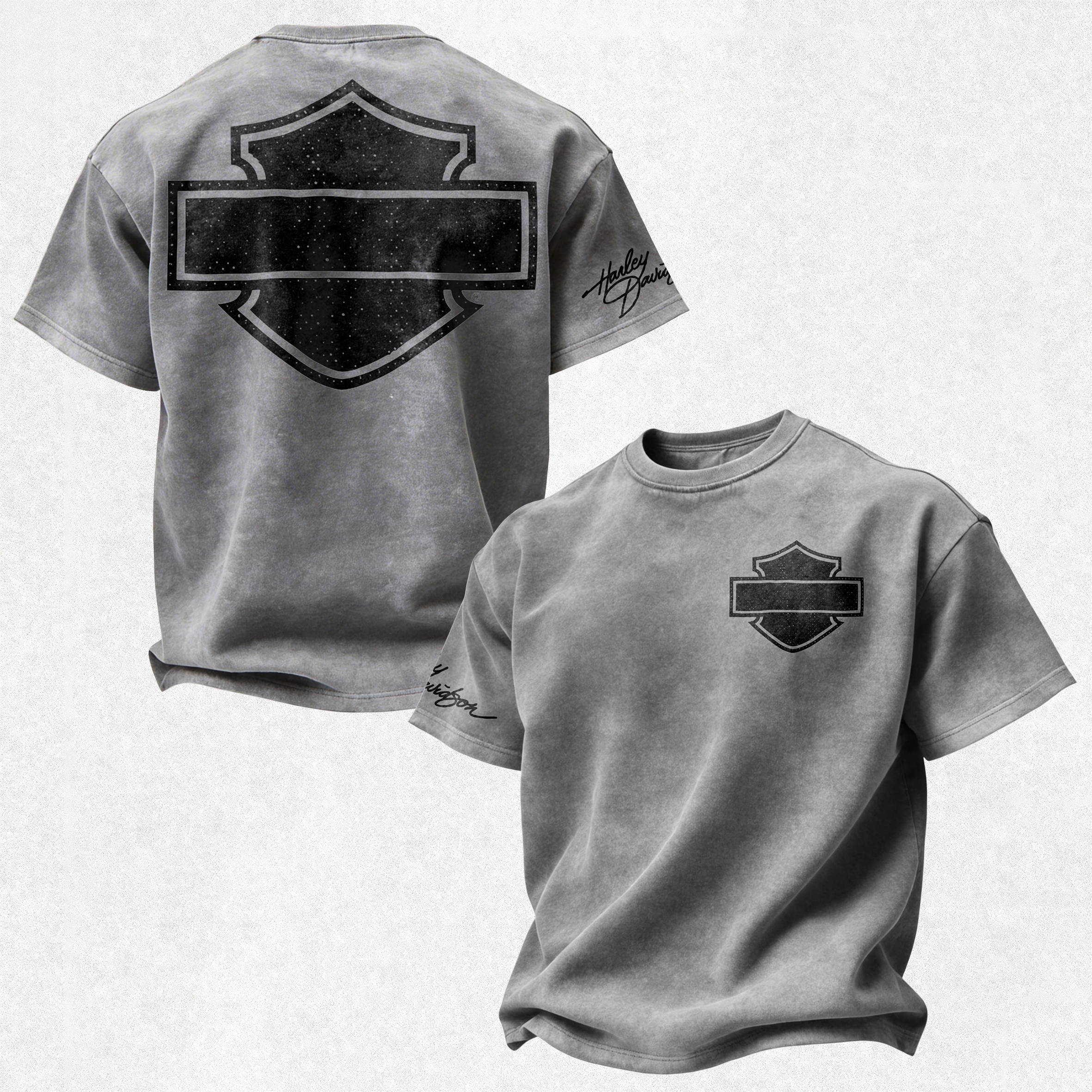  Printed Unisex Washed T-Shirt