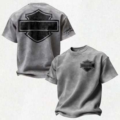  Printed Unisex Washed T-Shirt