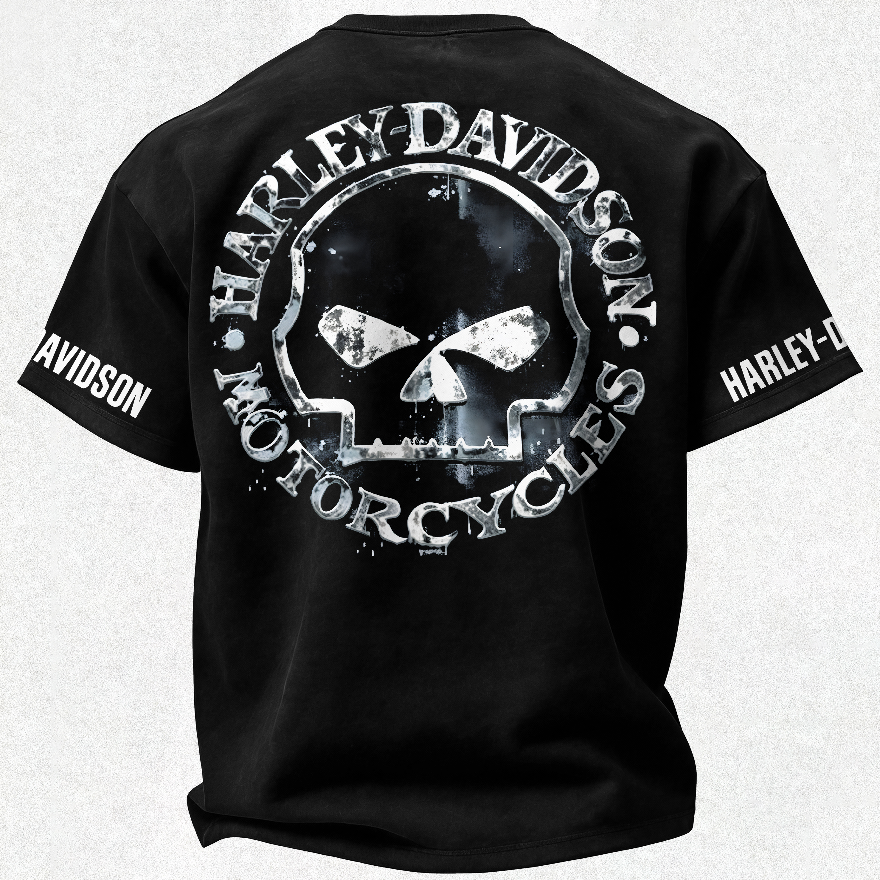  Motorcycles Printed Oversized Unisex T-shirt