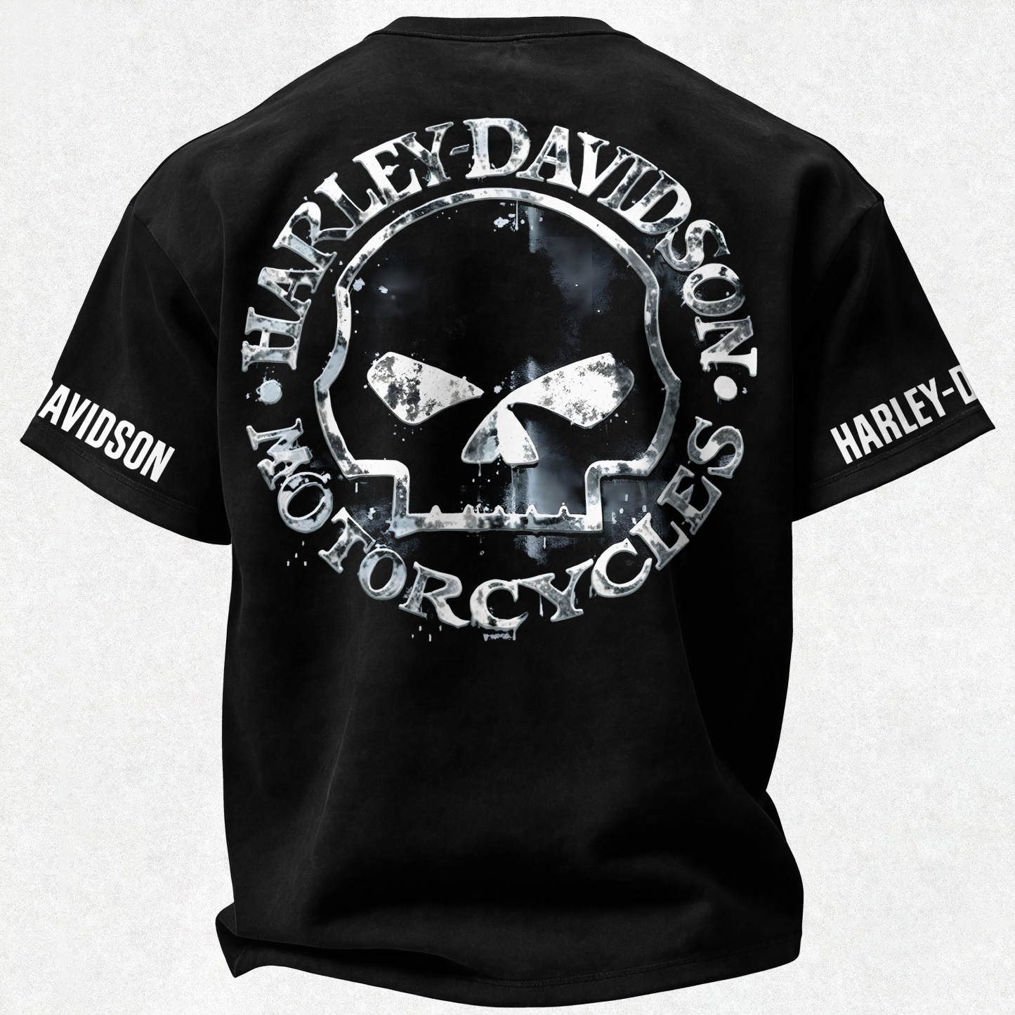  Motorcycles Printed Oversized Unisex T-shirt