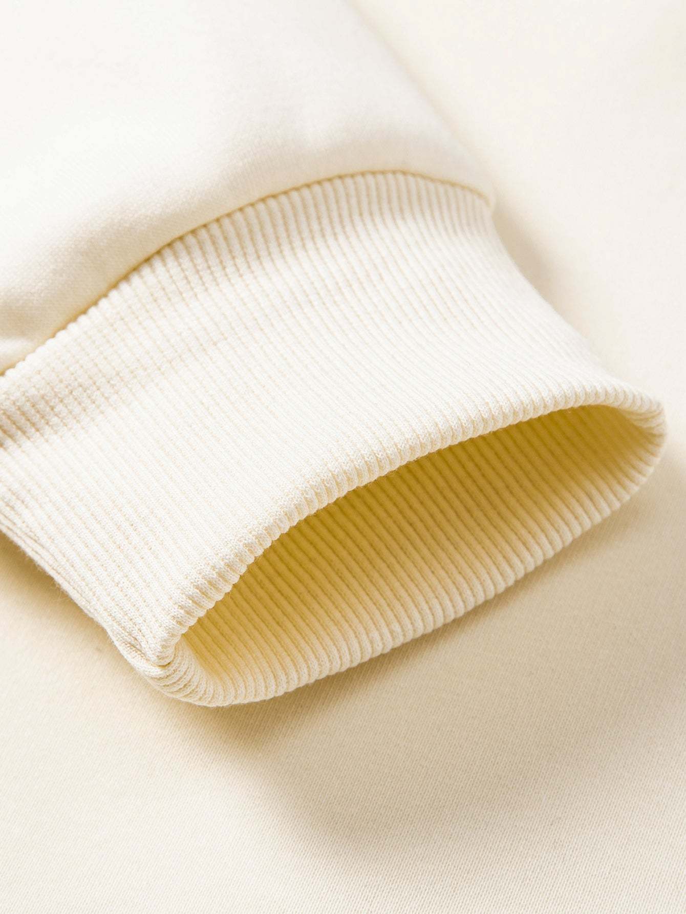 Relax Fit Contrast Polo Sweatshirt & Straight Leg Pleated Pintuck Sweatpants