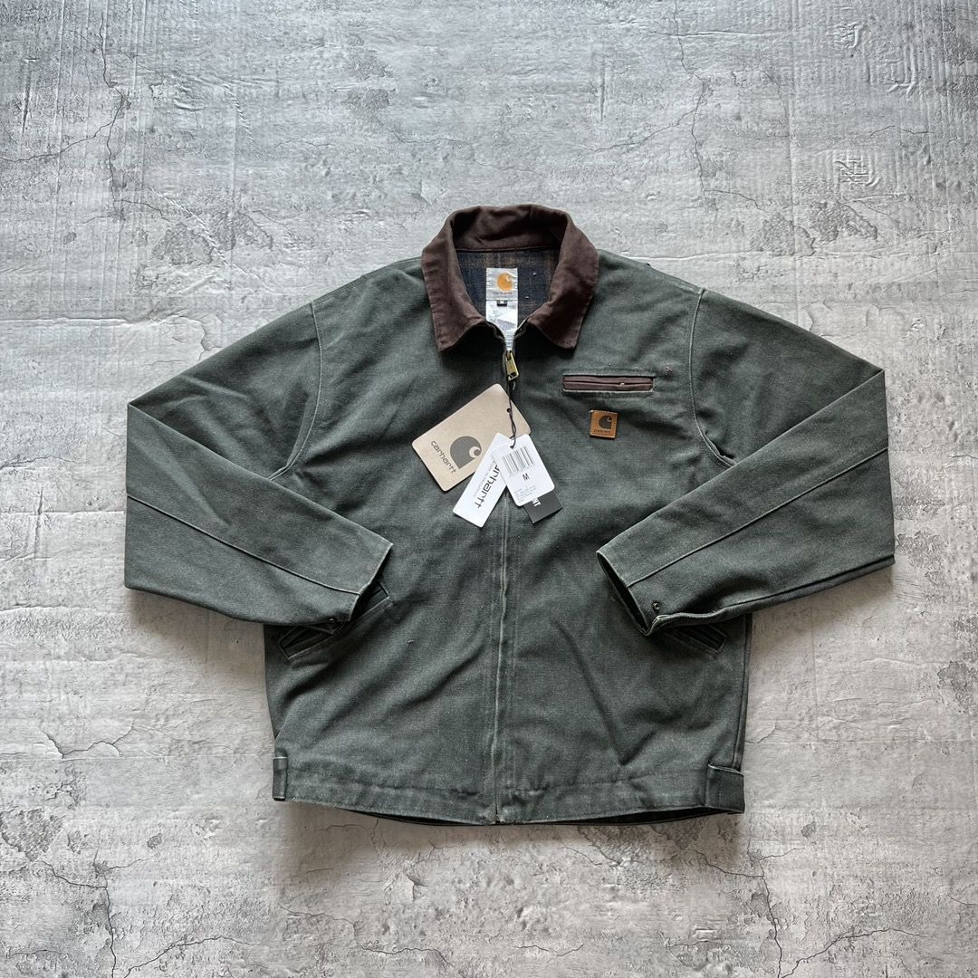 J97 jacket, vintage lapel, distressed zipper jacket for men and women