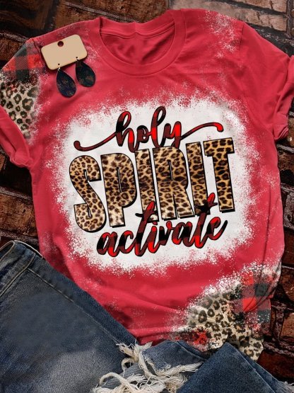 Holy spirit activate graphic tee