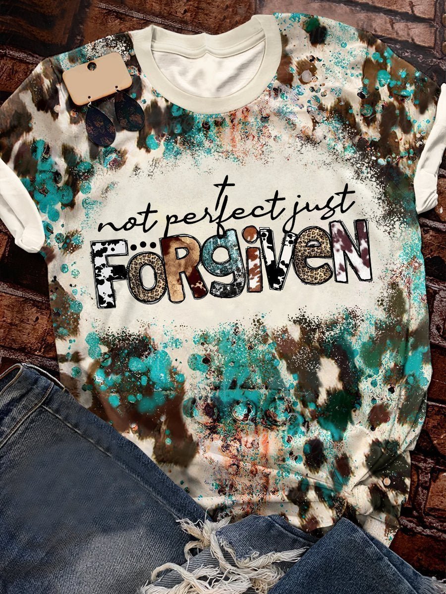 Not perfect just forgiven graphic tee