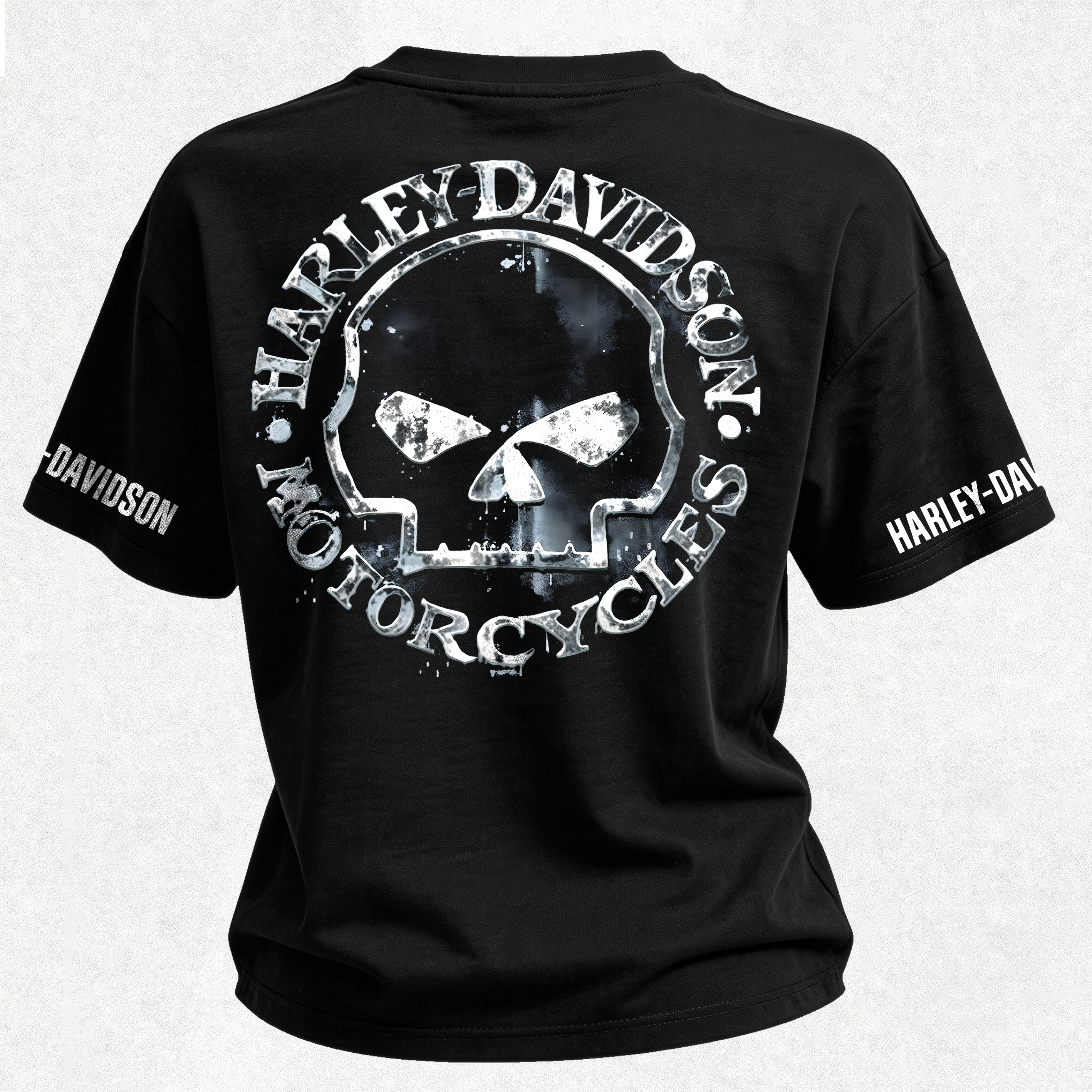  Motorcycles Printed V-Neck Women's T-shirt