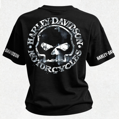  Motorcycles Printed V-Neck Women's T-shirt