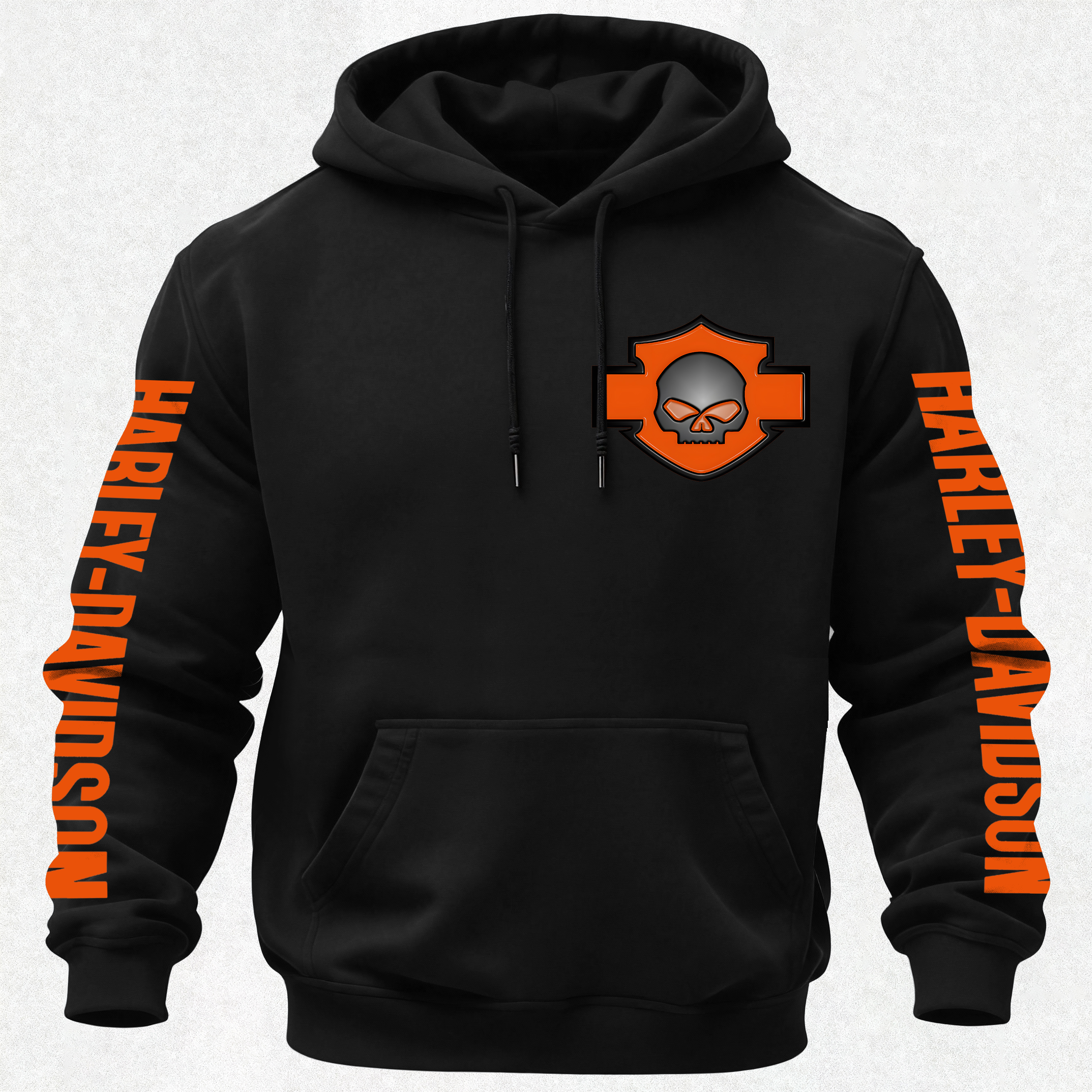  Motorcycles Printed Fleece-lined Unisex Hoodie