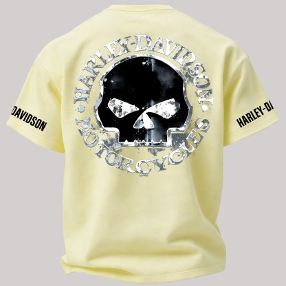  Motorcycles Printed Oversized Unisex T-shirt