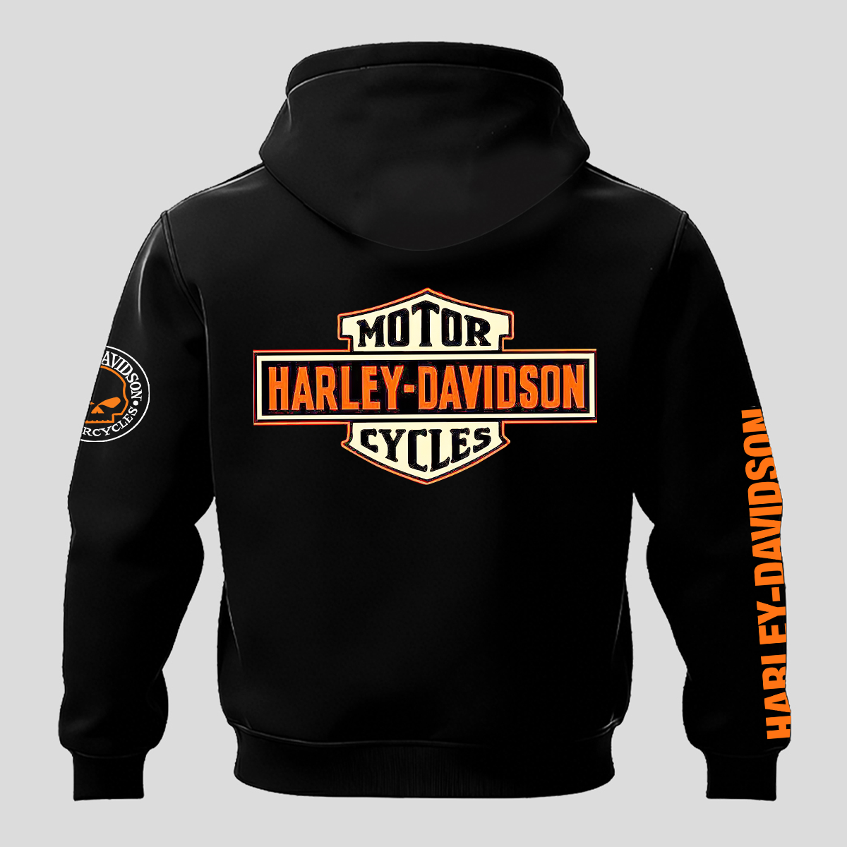  Motorcycles Printed Fleece-lined Unisex Hoodie
