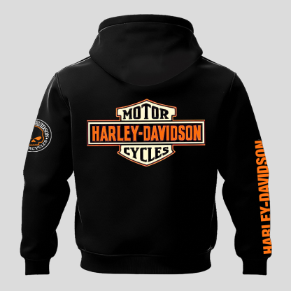  Motorcycles Printed Fleece-lined Unisex Hoodie
