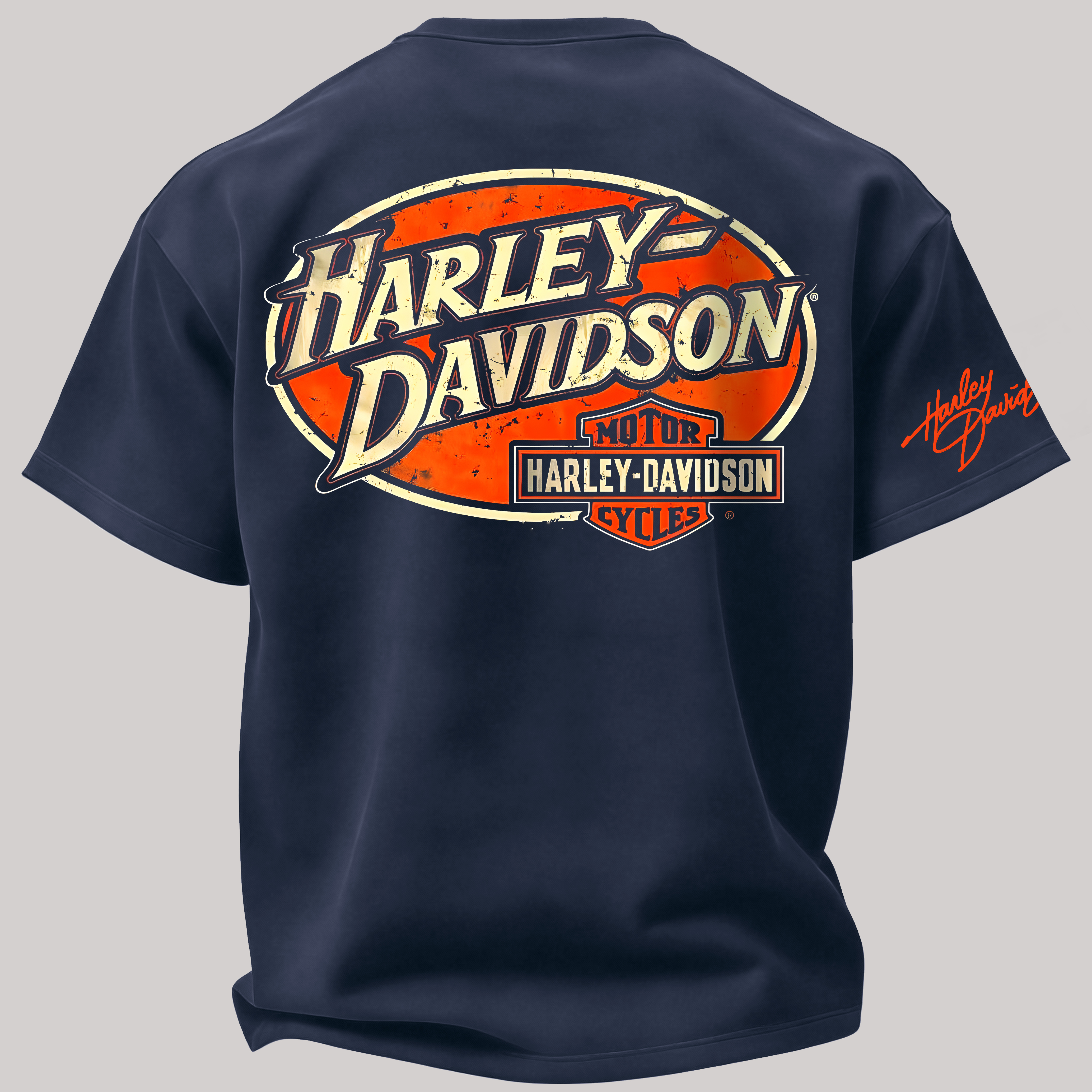  Motorcycles Printed Oversized Unisex T-shirt